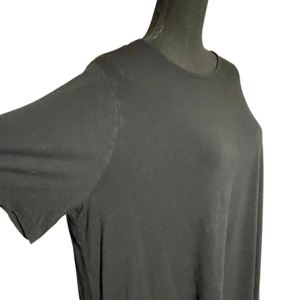 Old Navy Luxe Black Short Sleeve Tee